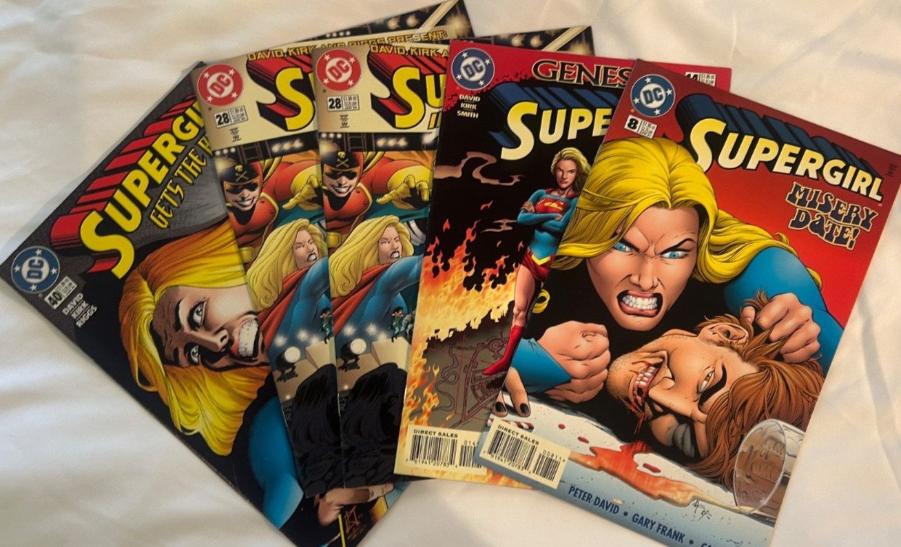 DC Supergirl 8 14 28x2 40 NM Set Lot of 5 (1997-1998) DC Supergirl 8 14 28x2 40 NM Set Lot of 5 (1997-1998)
