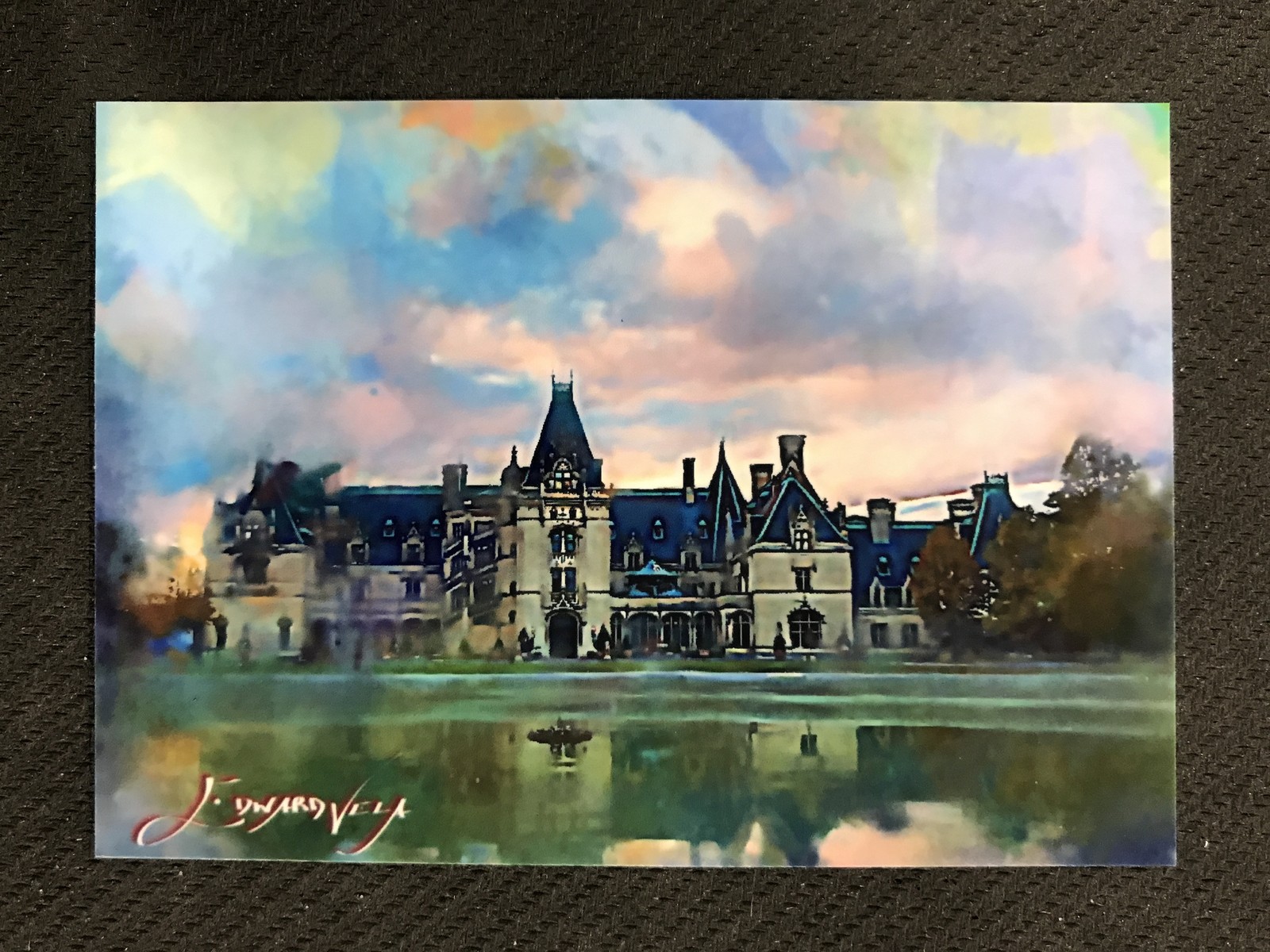 2025 Signed Edward Vela Custom /50 # The Biltmore Estate