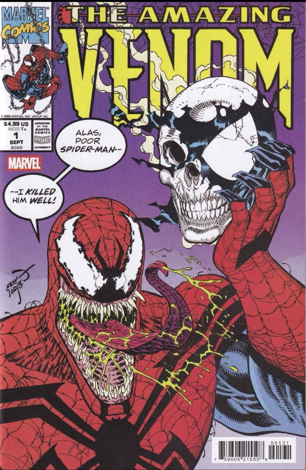 The Amazing Venom # 1 Homage Variant Cover NM Marvel The Amazing Venom # 1 Homage Variant Cover NM Marvel