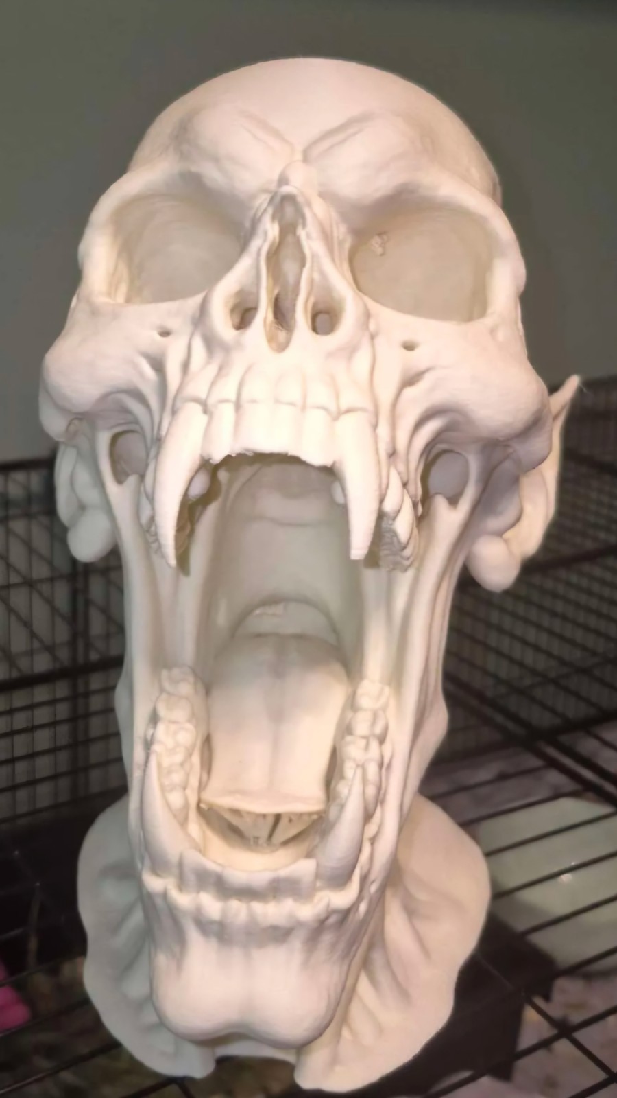 3D Printed Skull Eternal Howl 3D Printed Skull Eternal Howl