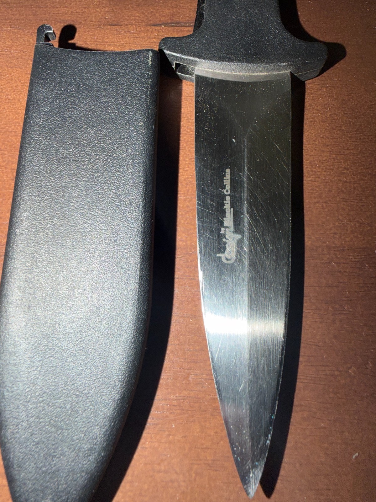 Vintage Gerber Patriot Blackie Collins Fixed Blade Knife USA Original Sheath Vintage Gerber Patriot Blackie Collins Fixed Blade Knife USA Original Sheath