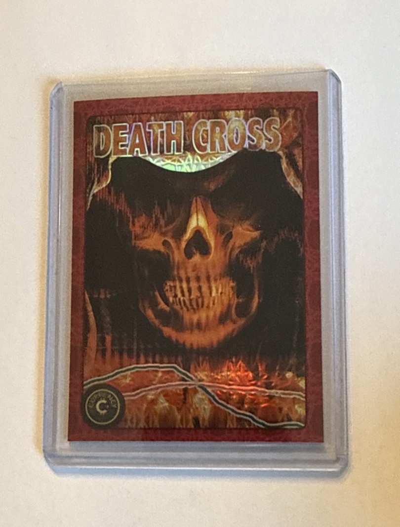 2025 Cardsmiths Currency Series 5 Death Cross #35 Ruby 15/25 2025 Cardsmiths Currency Series 5 Death Cross #35 Ruby 15/25