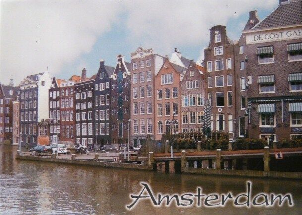 AMSTERDAM NETHERLANDS FRIDGE COLLECTOR\'S SOUVENIR MAGNET 2.5\