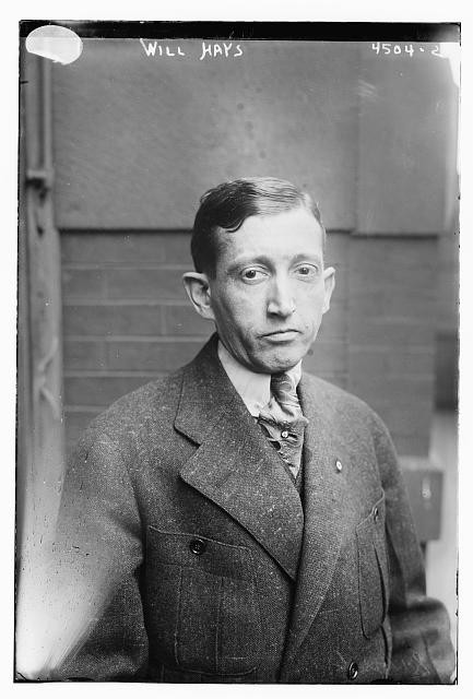 Photo:Will Hays Portrait Photo ca 1915-1918