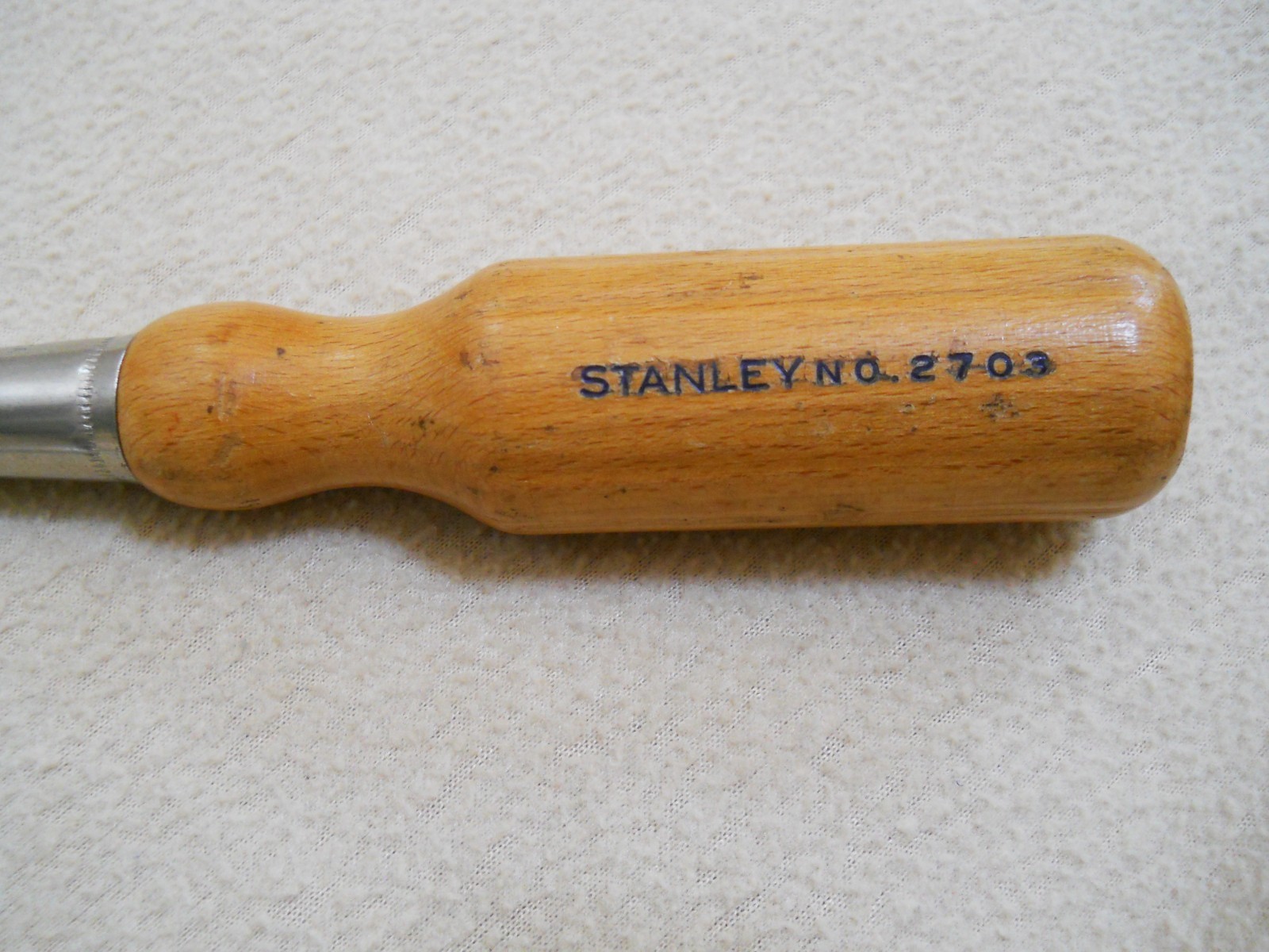 Vintage STANLEY # 2703 Wood Handle Phillips Screwdriver Vintage STANLEY # 2703 Wood Handle Phillips Screwdriver