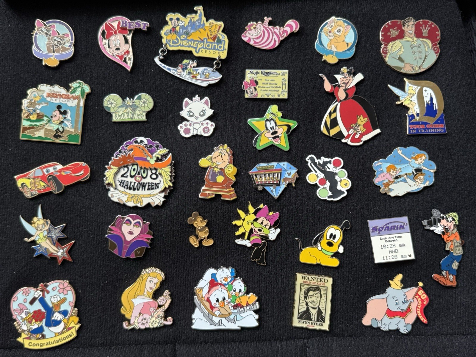 Lot Of 30 Disney Pins Characters And Attractions Dumbo Aurora Mickey Tink Goofy Lot Of 30 Disney Pins Characters And Attractions Dumbo Aurora Mickey Tink Goofy