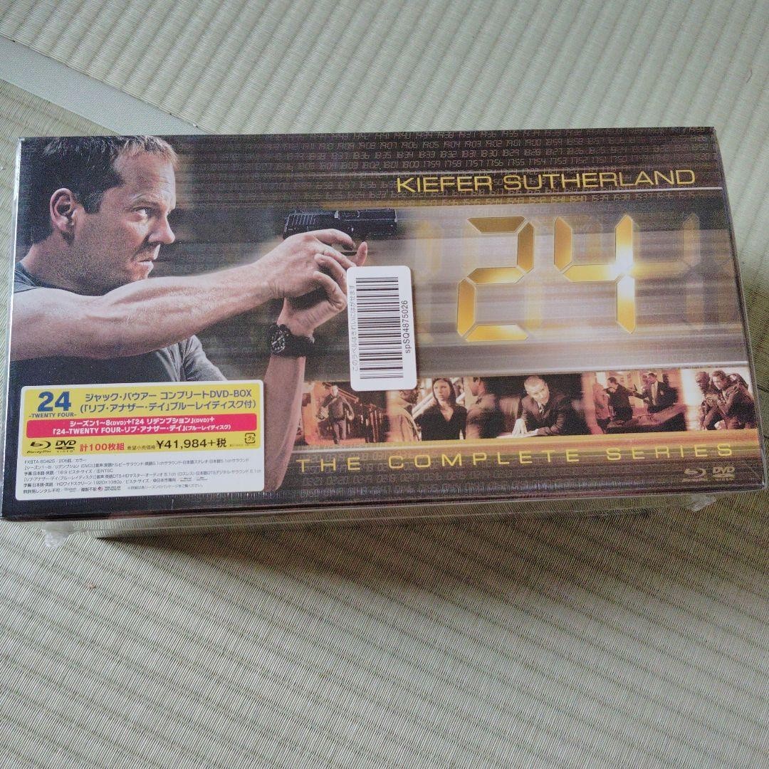 24 Twenty Four Complete Series DVD Box Set + Live Another Day Blu-ray Box Damage 24 Twenty Four Complete Series DVD Box Set + Live Another Day Blu-ray Box Damage