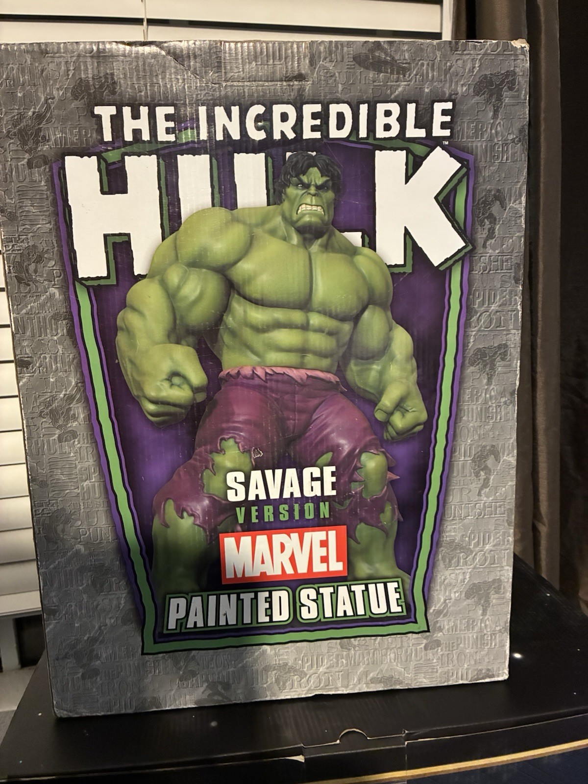 The Incredible Hulk Savage Version #1286 Statue Bowen Design 2012 Figure The Incredible Hulk Savage Version #1286 Statue Bowen Design 2012 Figure