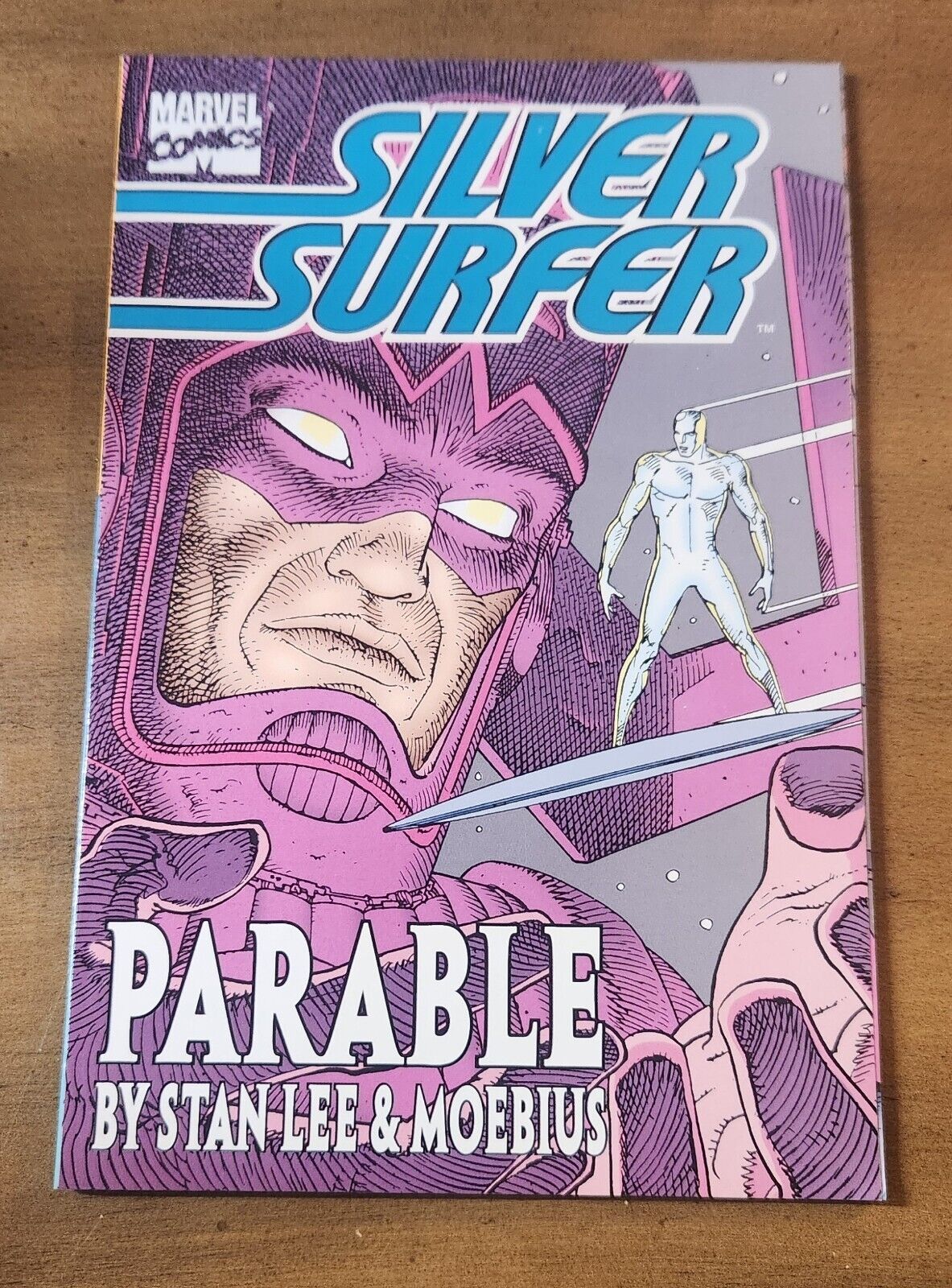 Silver Surfer Parable 1st Print TPB 1998 Marvel Stan Lee & Moebius