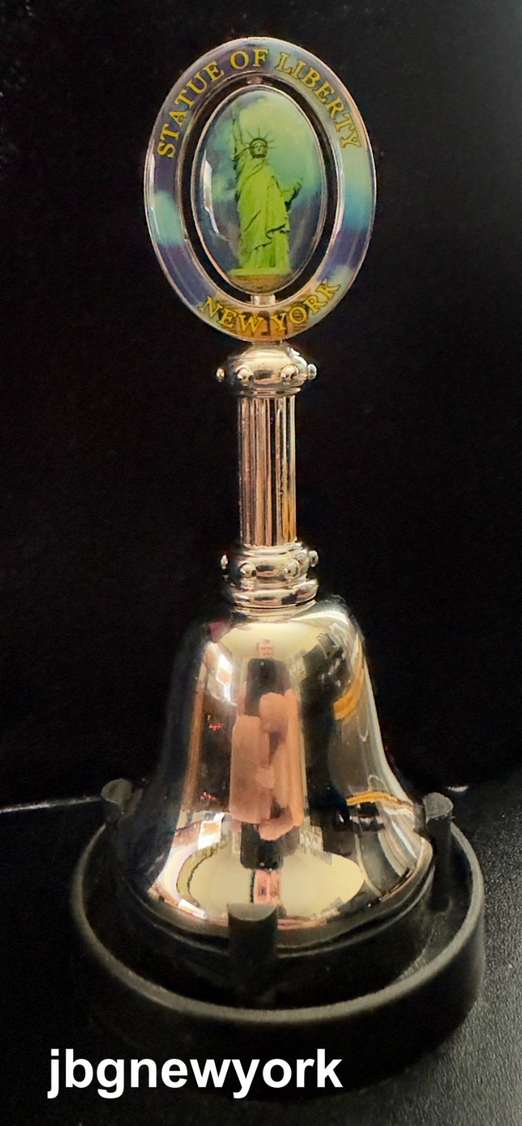 Vintage Statue Of Liberty New York City,Miniature Bell, Polished Metal, Souvenir Vintage Statue Of Liberty New York City,Miniature Bell, Polished Metal, Souvenir