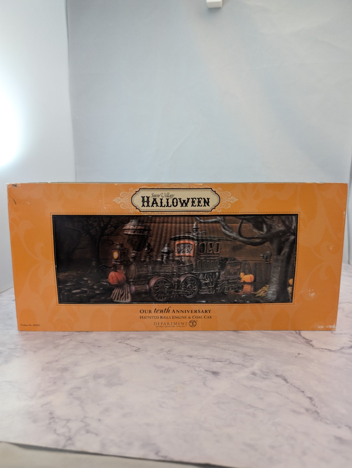 Dept 56 800001 Haunted Rails Engine & Coal Car Halloween Snow Village NEW Dept 56 800001 Haunted Rails Engine & Coal Car Halloween Snow Village NEW