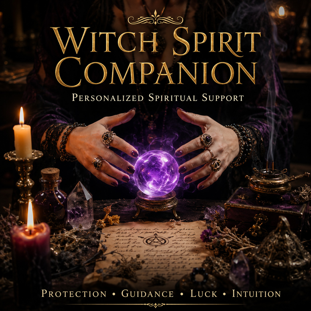 Witch Spirit Companion Spell – Protection Luck Love Money & Guidance Companion. Witch Spirit Companion Spell – Protection Luck Love Money & Guidance Companion.