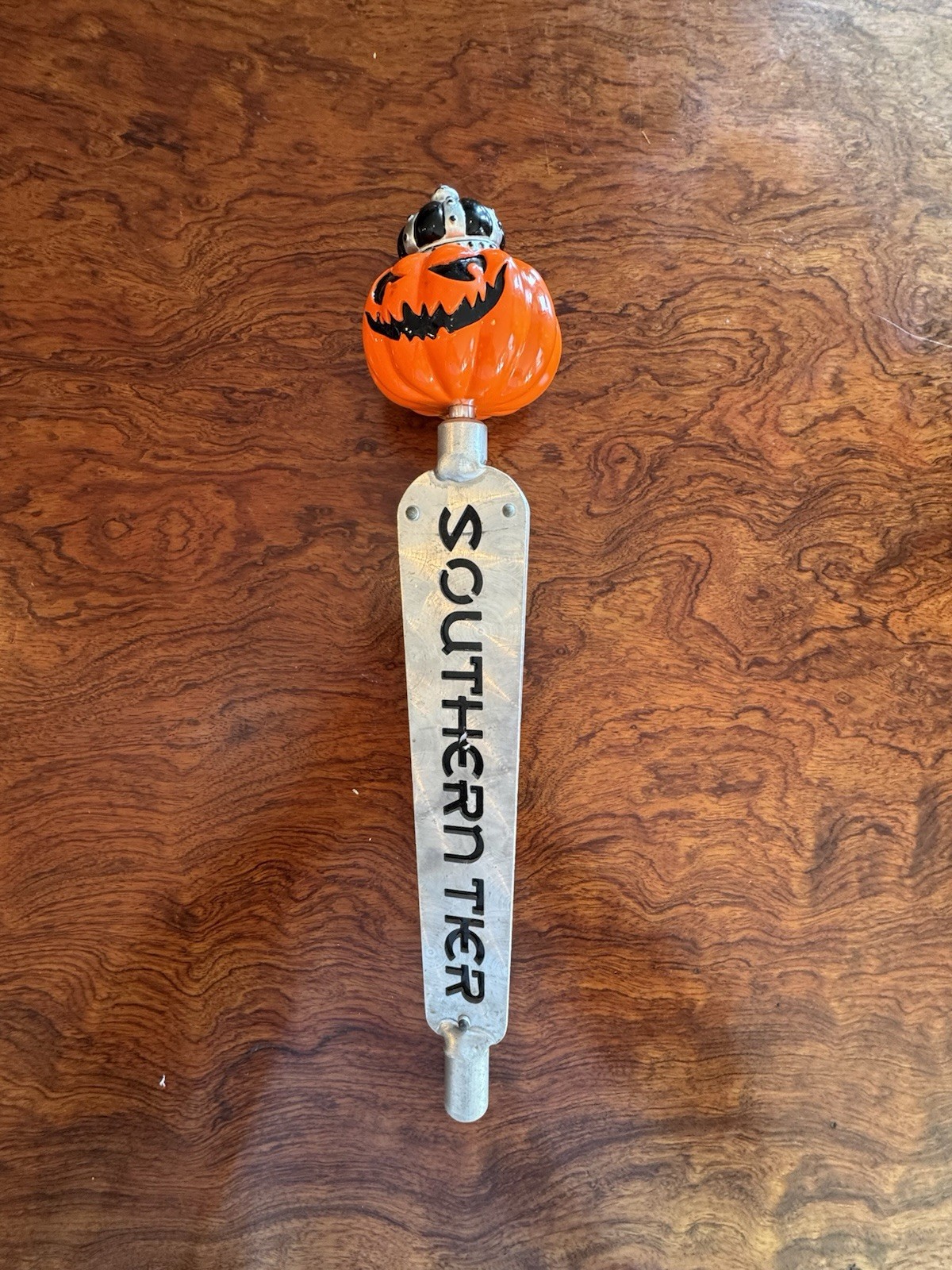 Southern Tier Pumking Beer Tap Handle Figure Jack-O-Lantern Crown Orange Pumpkin