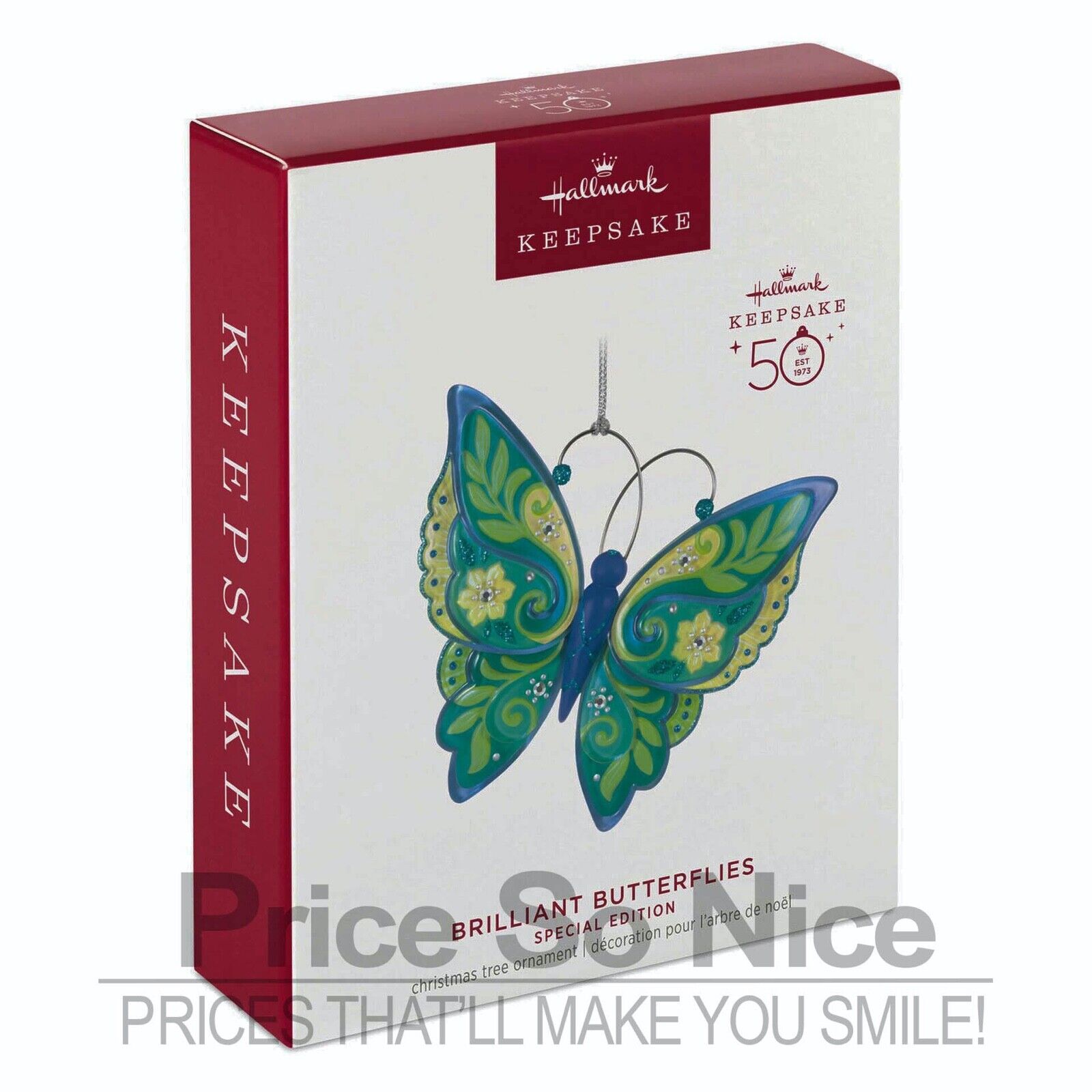 Hallmark 2023 Ornament - Brilliant Butterflies: Special Edition NEW