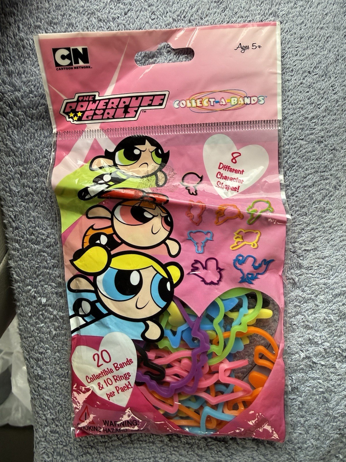 The Powerpuff Girls Collect-A-Bands Cartoon Network Colllectible Brand New The Powerpuff Girls Collect-A-Bands Cartoon Network Colllectible Brand New