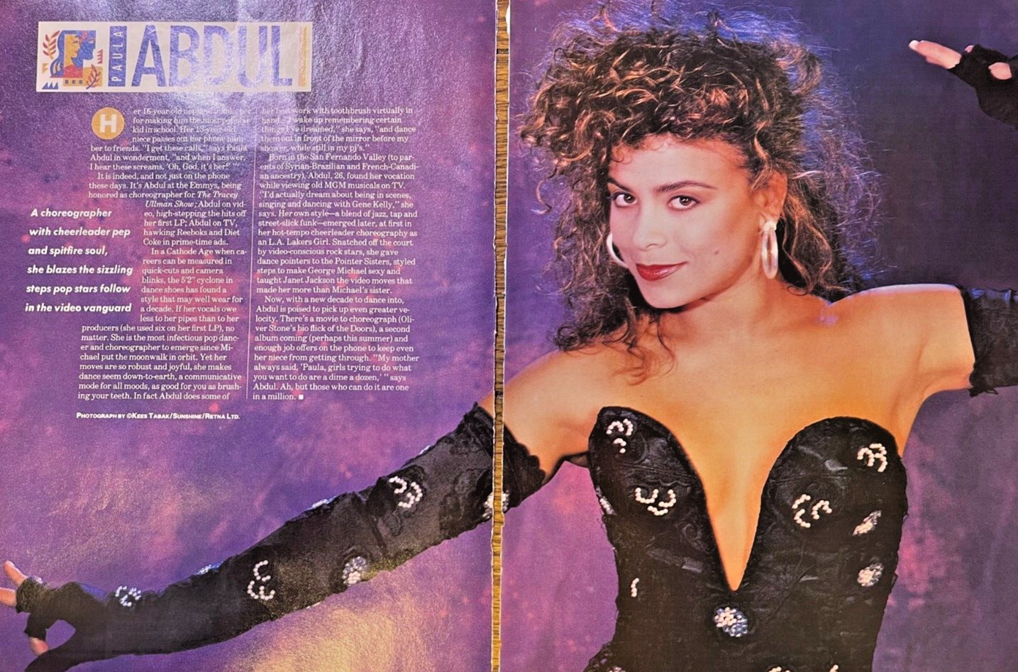 1990 Paula Abdul Singer Choreographer