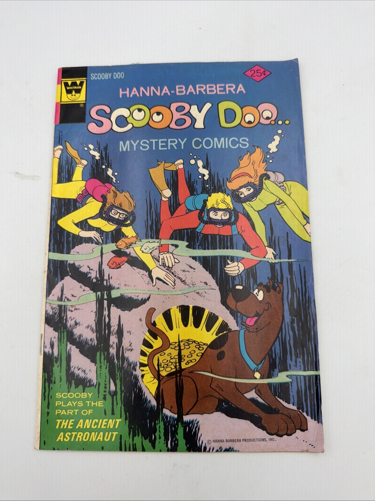 Vintage 1974 Hanna-Barbera Scooby Doo Mystery Comics #28 Whitman Comic Book Vintage 1974 Hanna-Barbera Scooby Doo Mystery Comics #28 Whitman Comic Book