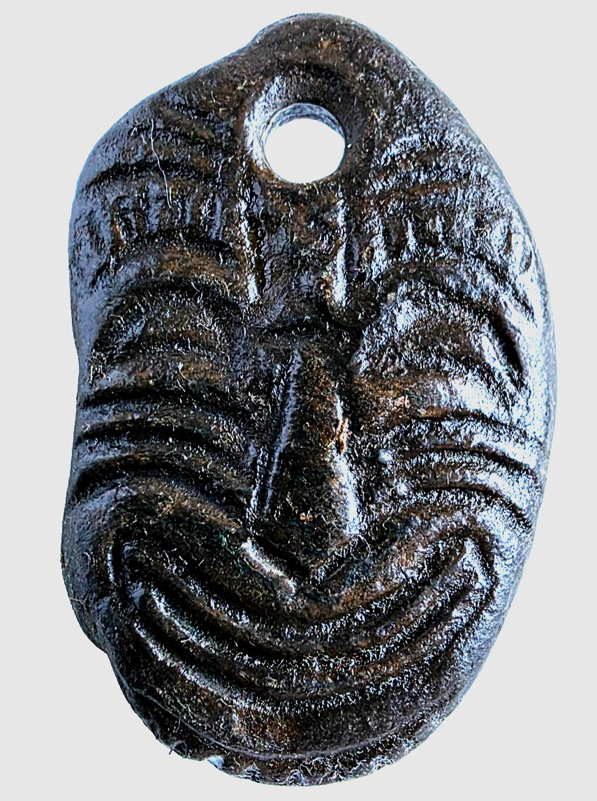 Ancient Certified Carthage Punic Carved Engraved Gemstone Pendant Seal Amulet Ancient Certified Carthage Punic Carved Engraved Gemstone Pendant Seal Amulet