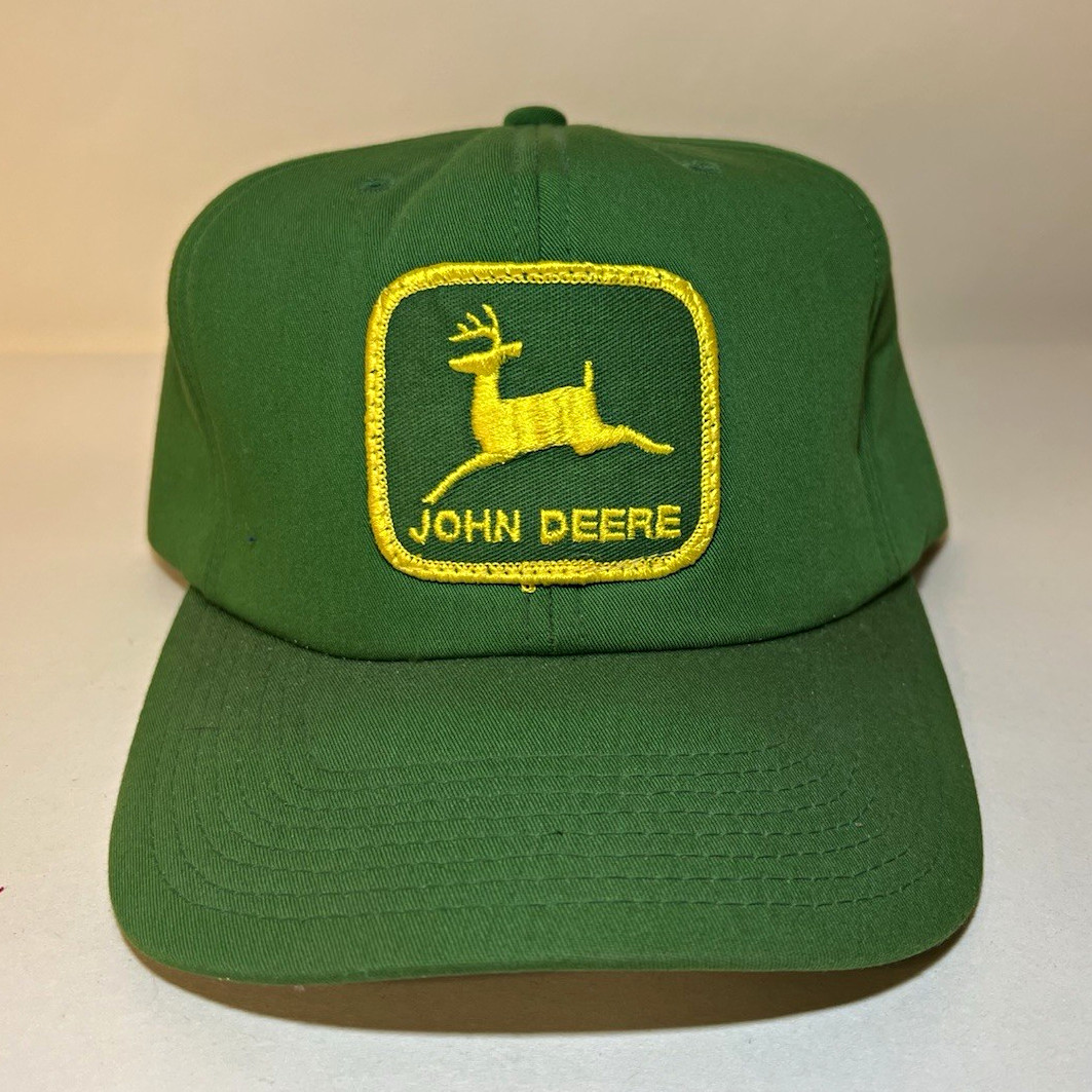 Vintage John Deere Trucker Hat Foam Interior-NEVER WORN- Excellent Condition Vintage John Deere Trucker Hat Foam Interior-NEVER WORN- Excellent Condition