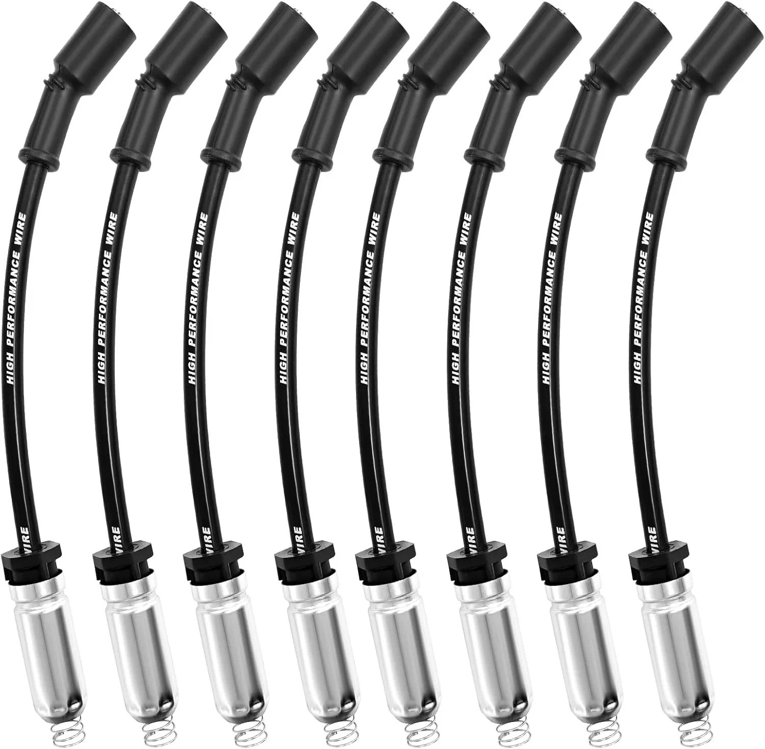 8PCS Spark Plug Ignition Wire Set for Chevy GMC 4.8 5.3 6.0 6.2 V8 8PCS Spark Plug Ignition Wire Set for Chevy GMC 4.8 5.3 6.0 6.2 V8