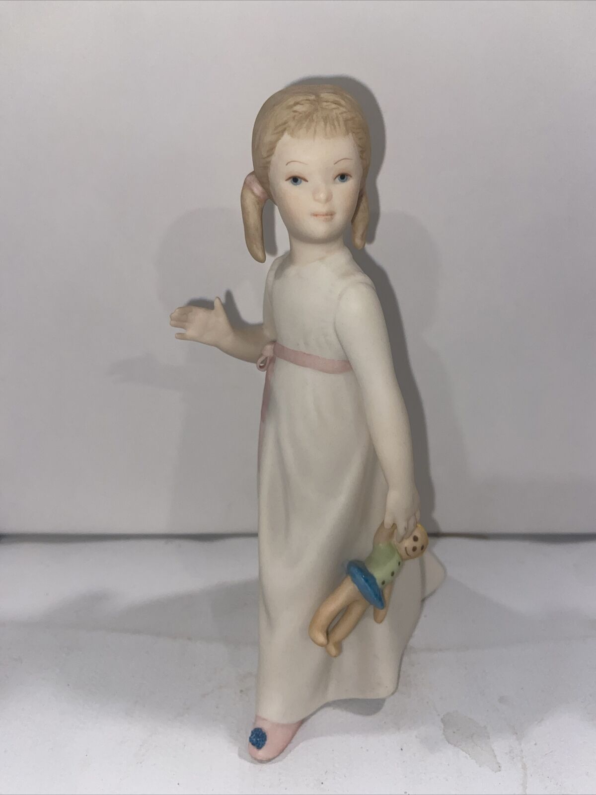 Cybis Vintage Wendy from Peter Pan Porcelain Girl Figurine PERFECT