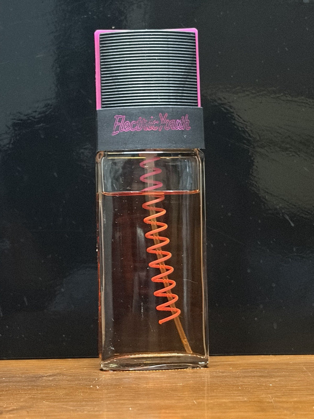 Vintage Debbie Gibson Electric Youth Cologne Spritz .96 oz Revlon Neon Coiled Vintage Debbie Gibson Electric Youth Cologne Spritz .96 oz Revlon Neon Coiled