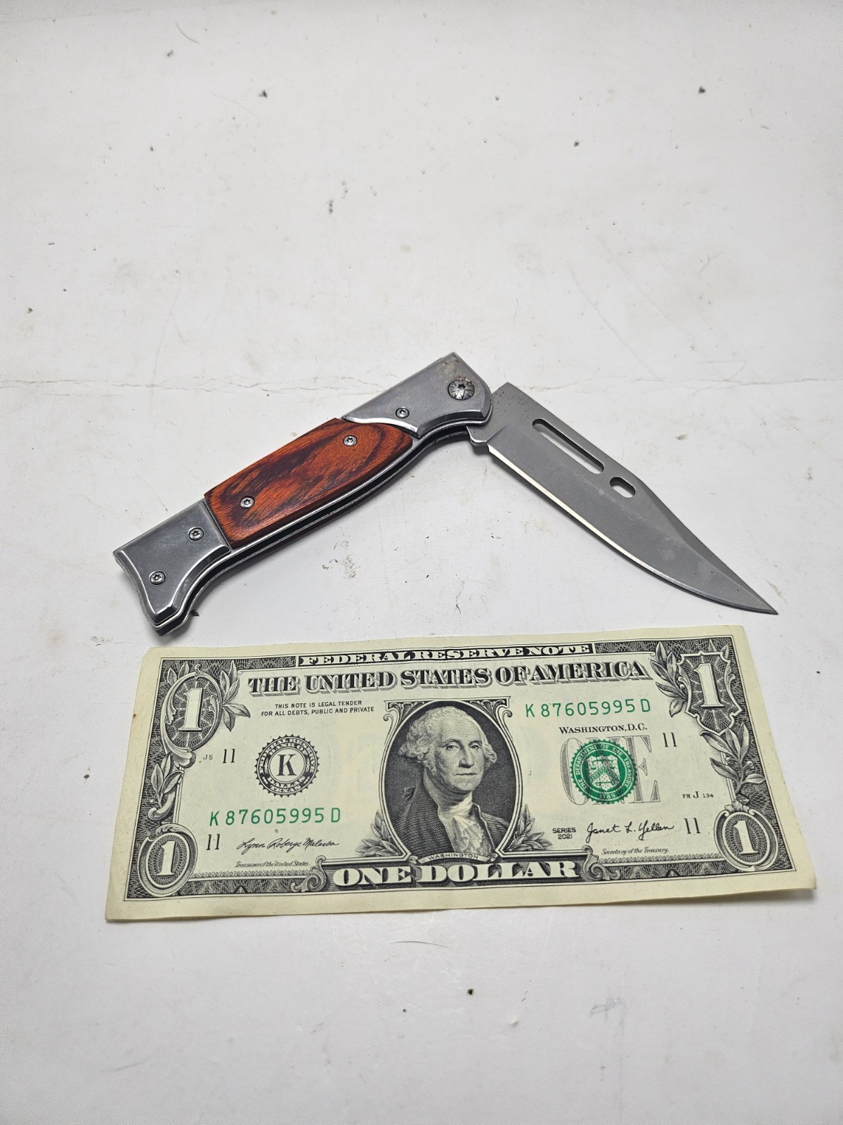 AK-47 CCCP Folding Pocket Knife 4" Blade - New Old Stock AK-47 CCCP Folding Pocket Knife 4" Blade - New Old Stock