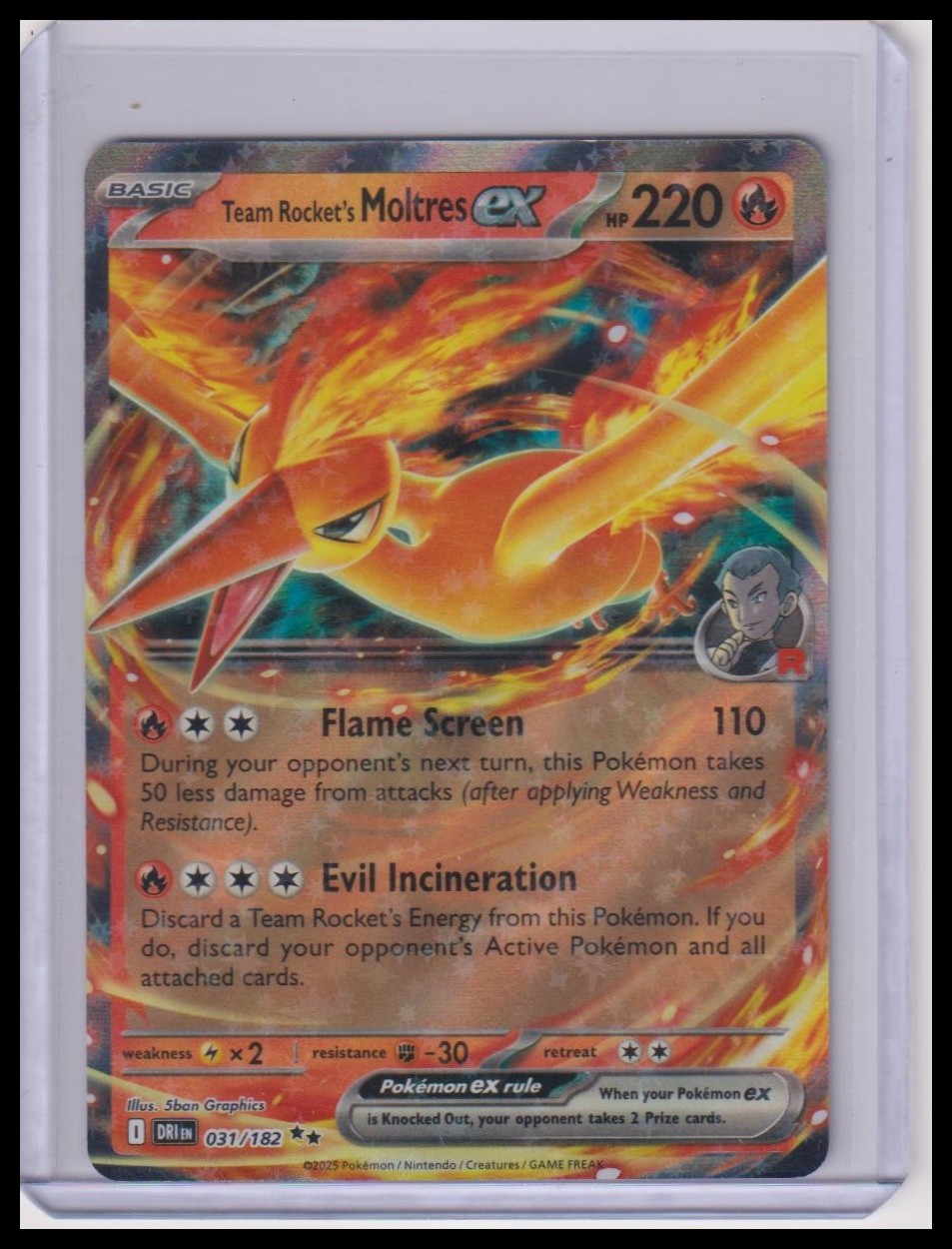 Miscellaneous Cards & Products #031/182 Team Rocket's Moltres ex Miscellaneous Cards & Products #031/182 Team Rocket's Moltres ex