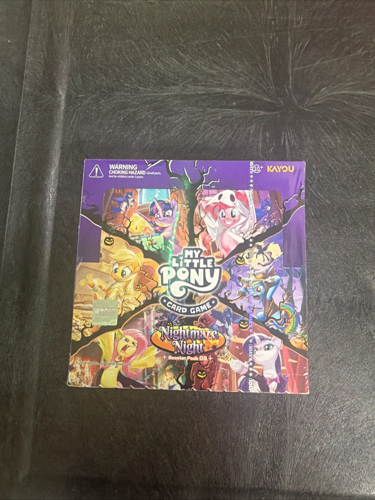 KAYOU My Little Pony TCG BP03 Nightmare Night NA Sealed Box 20 Packs US Version KAYOU My Little Pony TCG BP03 Nightmare Night NA Sealed Box 20 Packs US Version