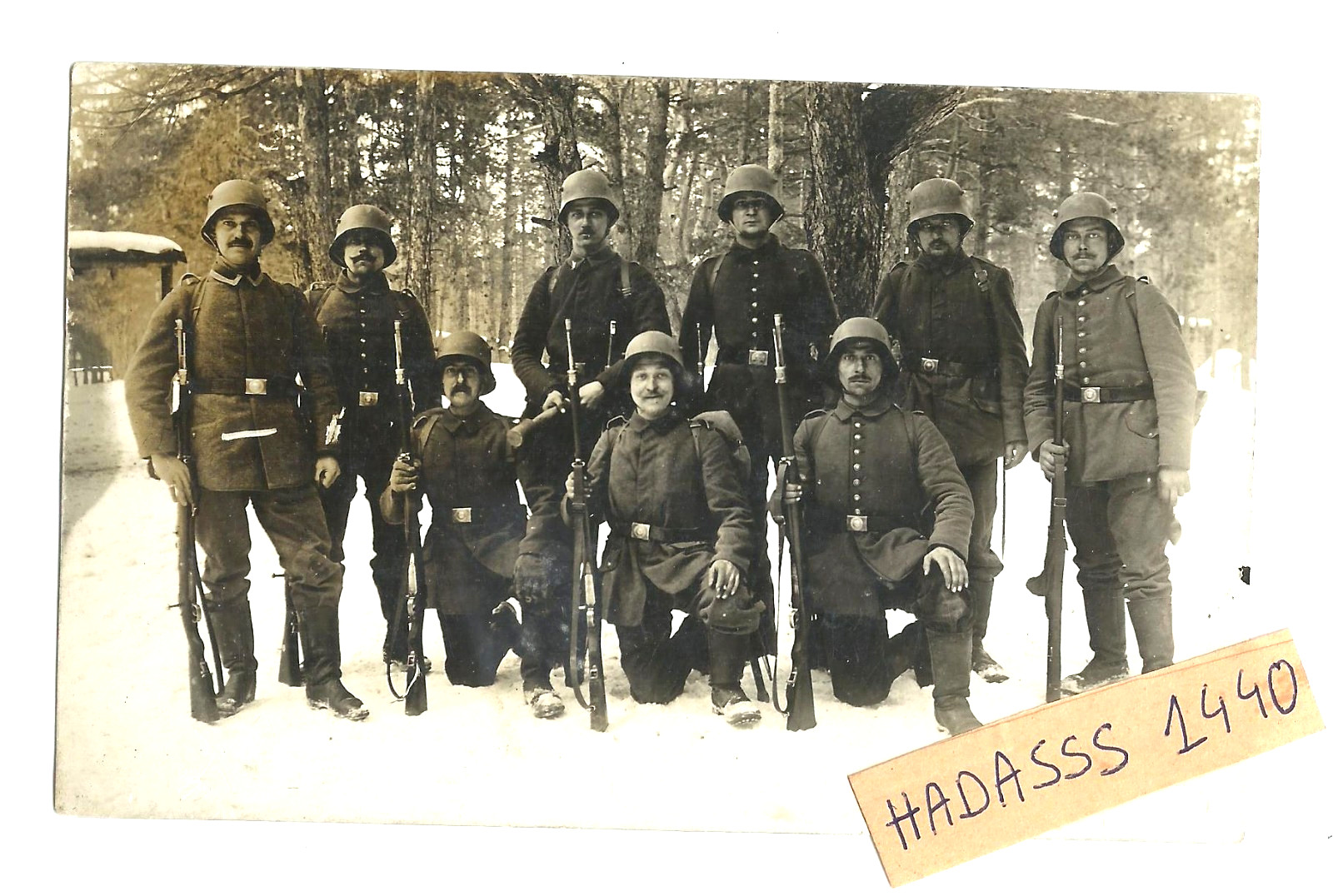 German Soldiers with Steel Helmets, Hand Grenade German Soldiers with Steel Helmets, Hand Grenade