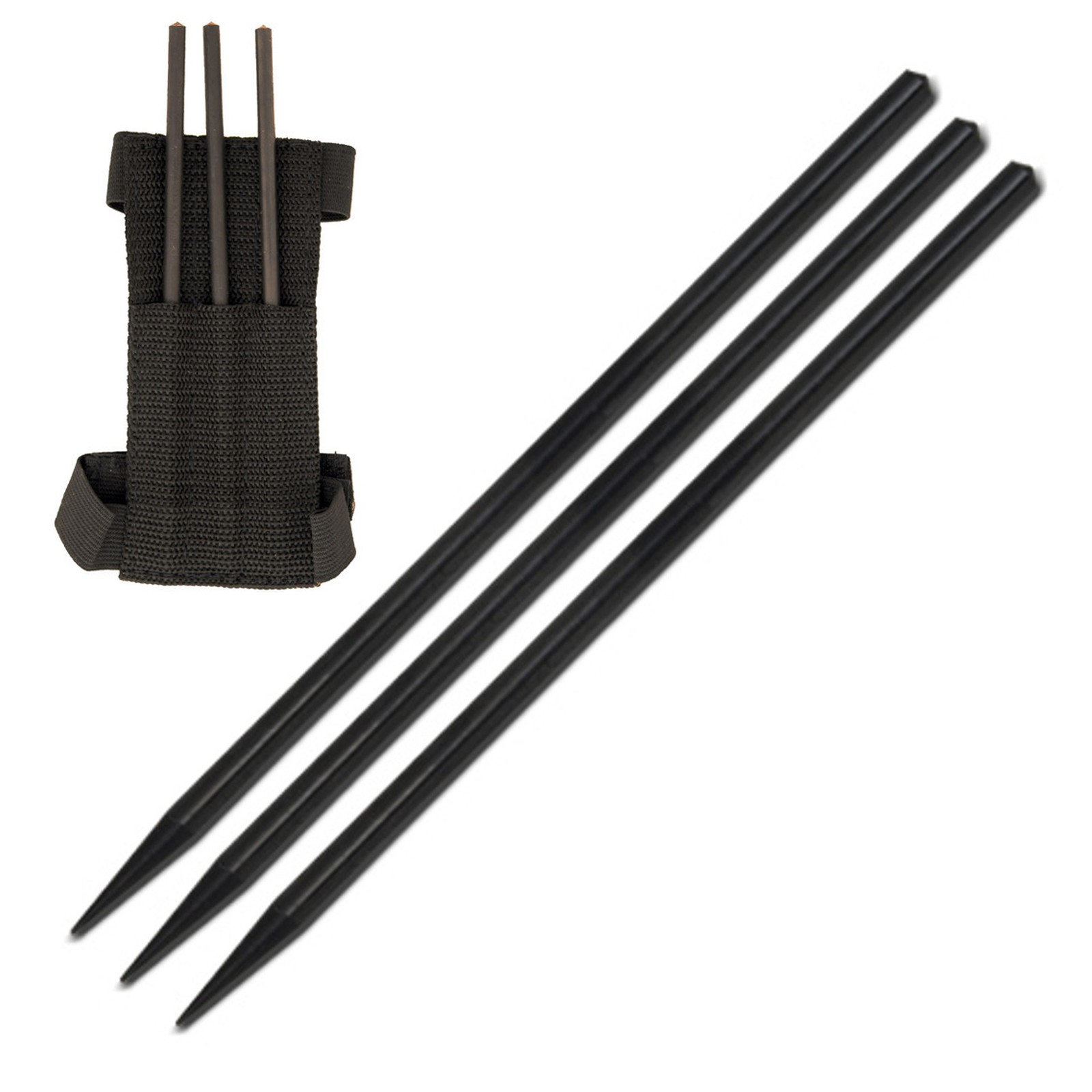 Assassin Spikes Throwing Set - 3 PC Stainless Steel Darts with Arm Sheath Assassin Spikes Throwing Set - 3 PC Stainless Steel Darts with Arm Sheath