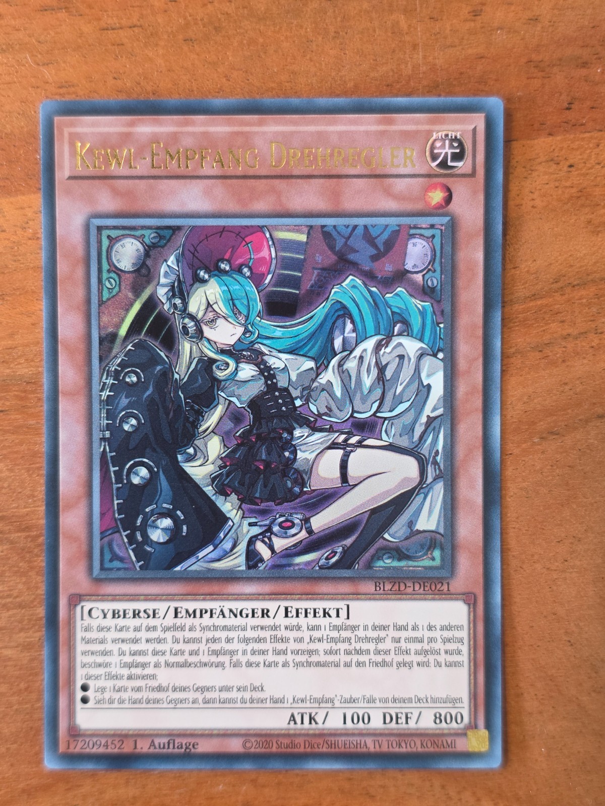 Yu-Gi-Oh BLZD-EN021 Kewl Reception Knob Ultra Rare NM 1st Yu-Gi-Oh BLZD-EN021 Kewl Reception Knob Ultra Rare NM 1st