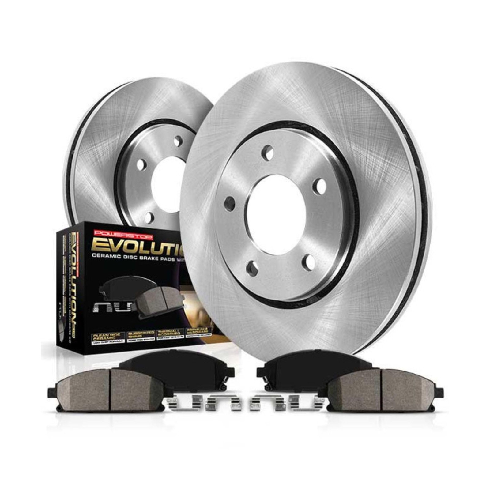 PowerStop Front Brake Kit for Lexus ES300h 2013-18 |ES350 2007-18 |Toyota Ava...