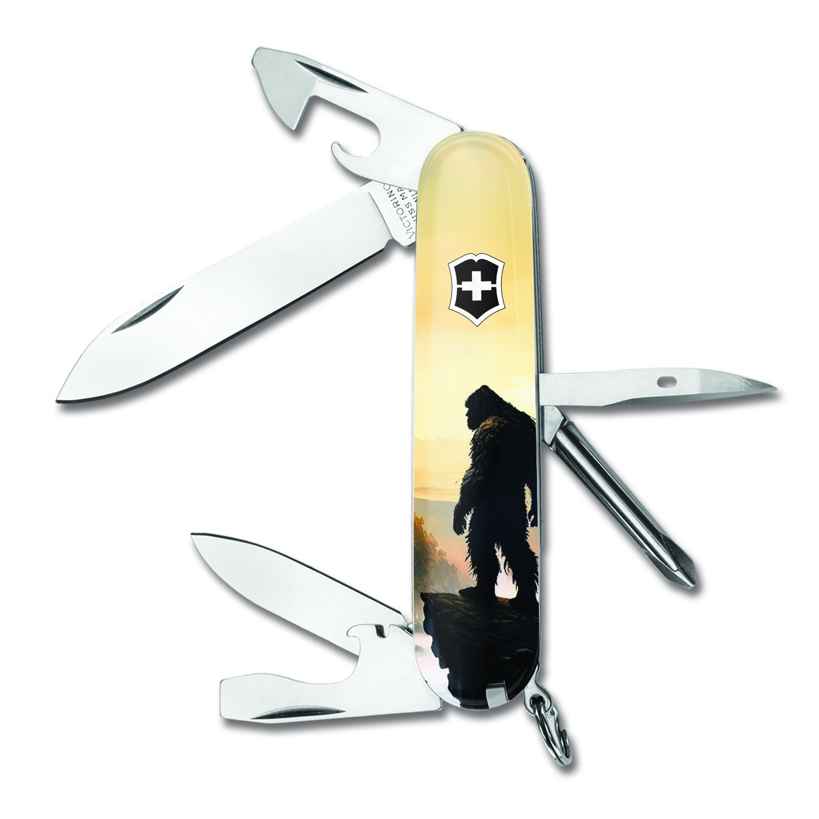 Victorinox Swiss Army SASQUATCH BIGFOOT TINKER Knife Knives Multi Tool RH228 Victorinox Swiss Army SASQUATCH BIGFOOT TINKER Knife Knives Multi Tool RH228