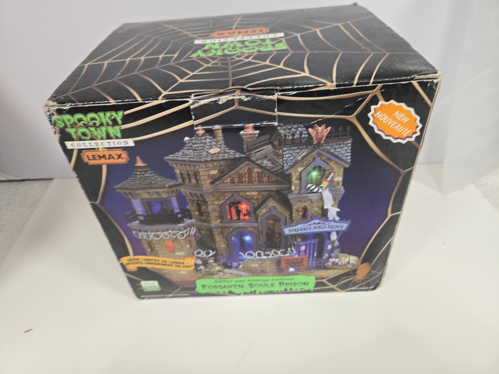 2007 Lemax Spooky Town Forsaken Souls Prison Halloween Retired READ DESCRIPTION 2007 Lemax Spooky Town Forsaken Souls Prison Halloween Retired READ DESCRIPTION