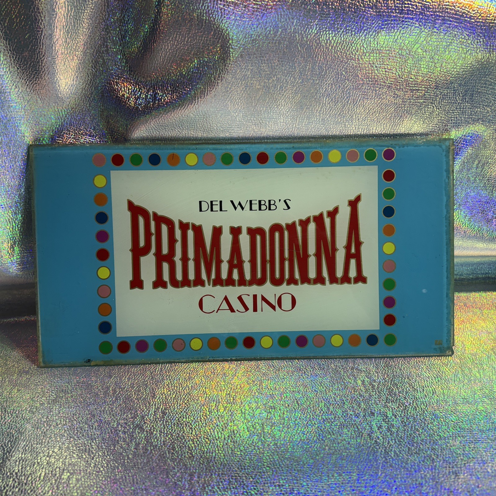 Del Webb’s Primadonna Casino Slot Machine Glass Del Webb’s Primadonna Casino Slot Machine Glass