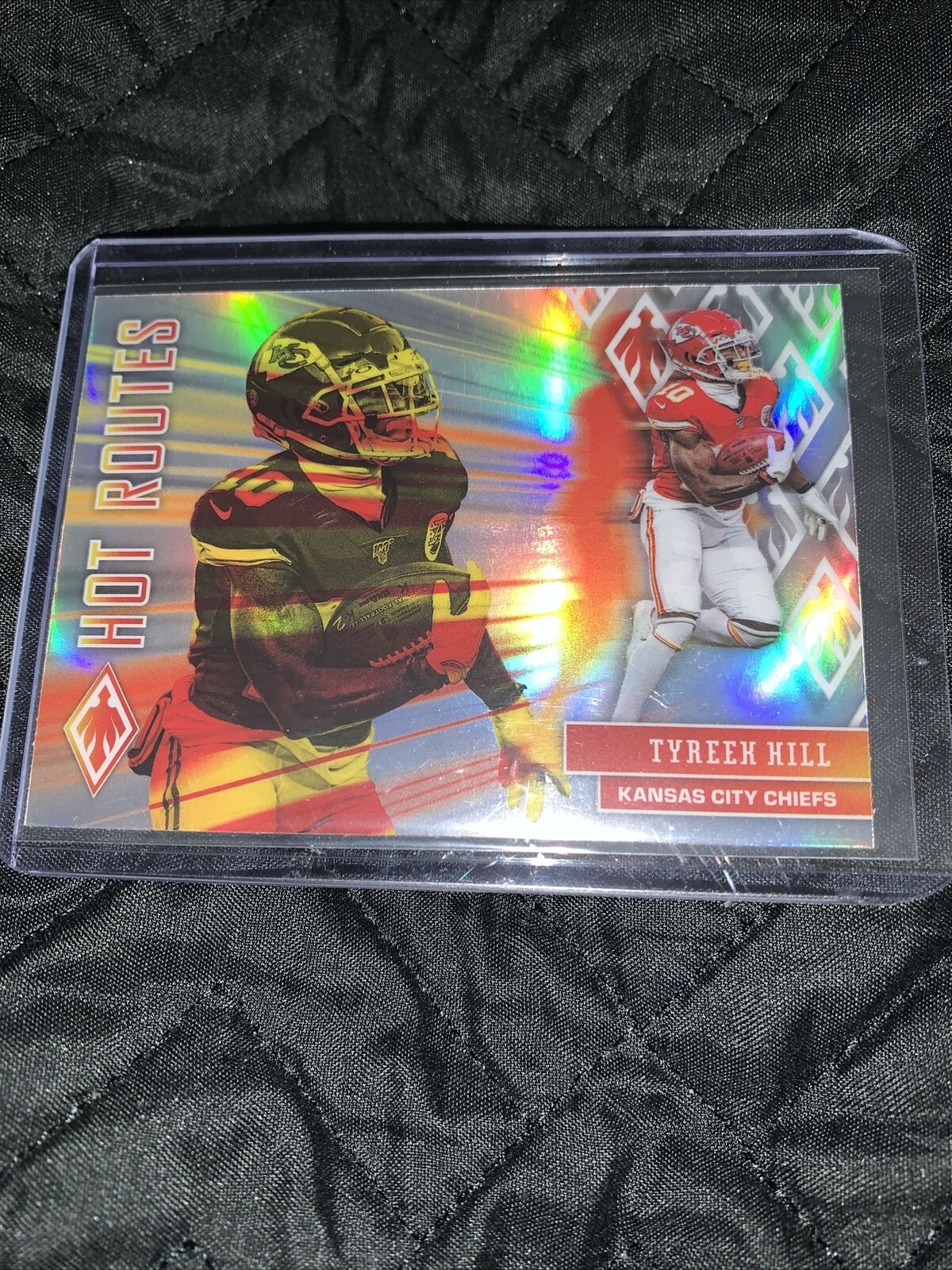 2020 Panini Phoenix Tyreek Hill Hot Routes Parallel #6 Chiefs 