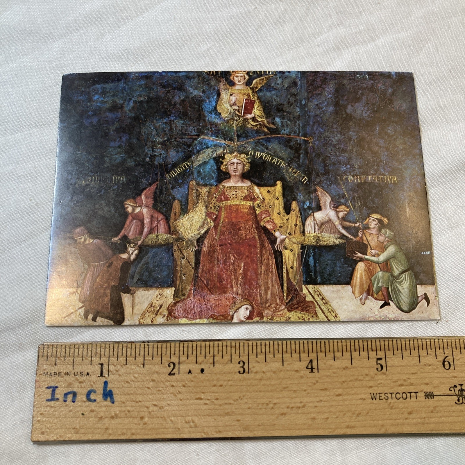 Postcard Ambrogio Lorenzetti The Allegory of Good and Bad Government Postcard Ambrogio Lorenzetti The Allegory of Good and Bad Government