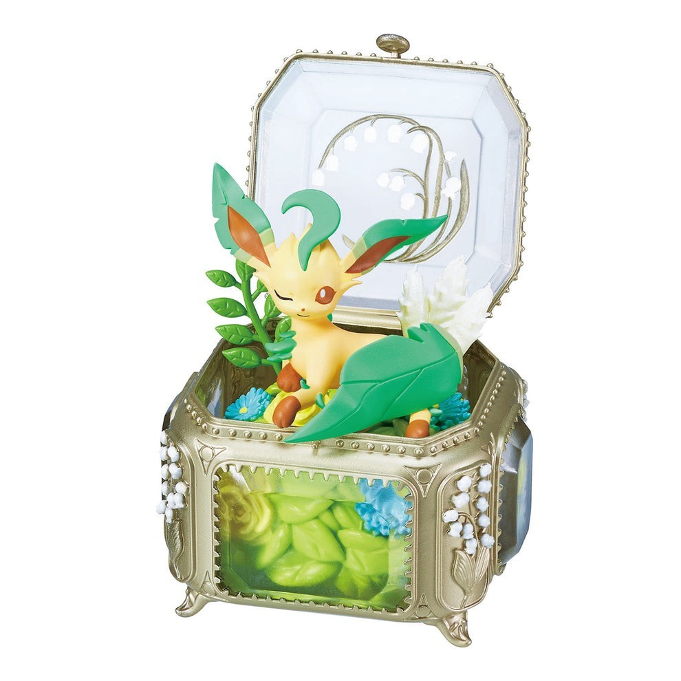 Re-ment Pokemon #1 Leafeon Romantic Collection 2 Figure Open Box Re-ment Pokemon #1 Leafeon Romantic Collection 2 Figure Open Box