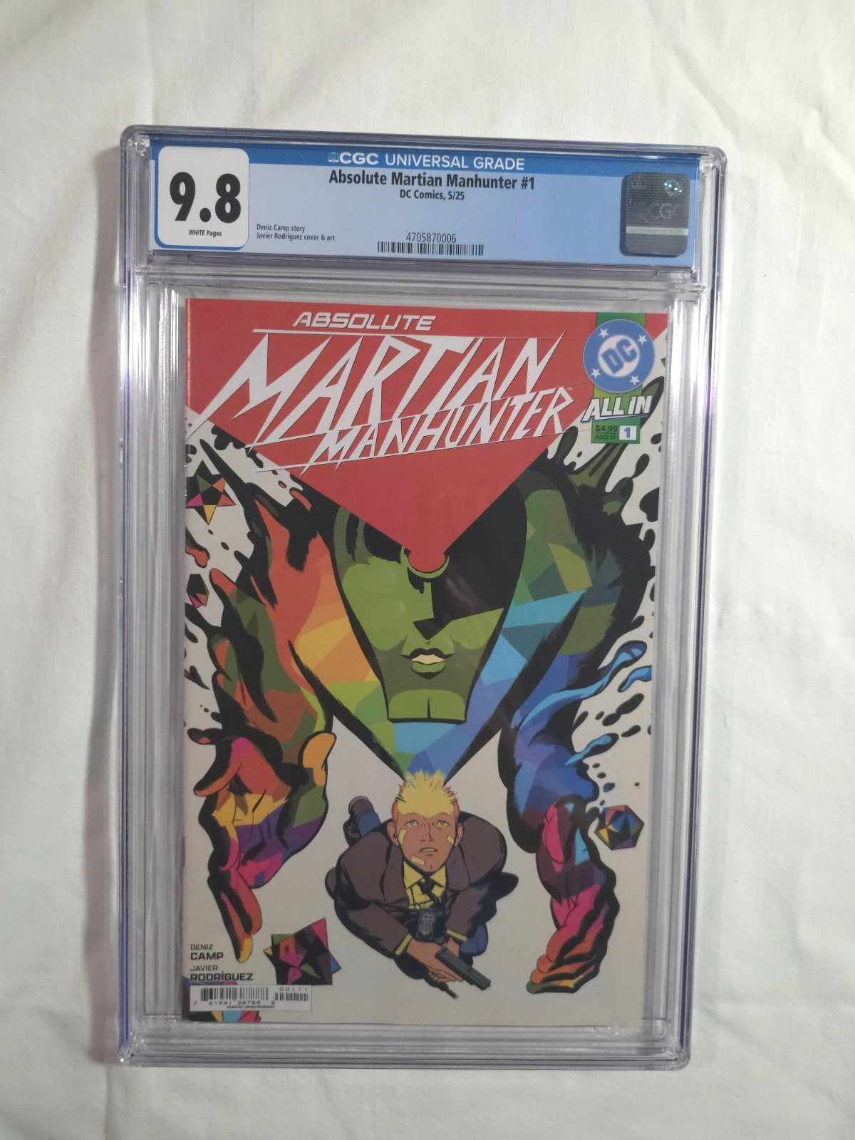 Absolute Martian Manhunter 1 1st Print CGC 9.8 Absolute Martian Manhunter 1 1st Print CGC 9.8