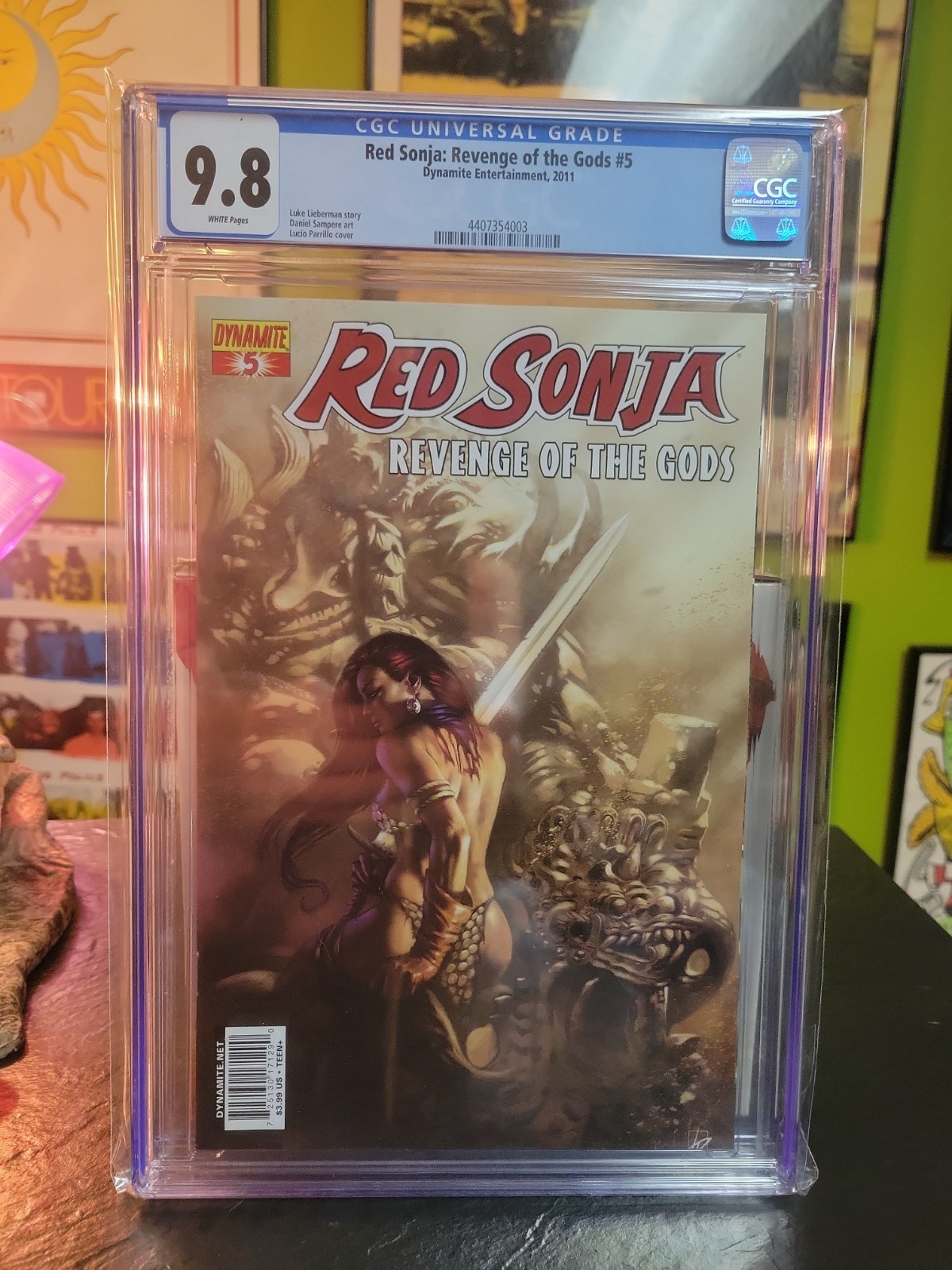 Red Sonja: Revenge of the Gods #5 CGC 9.8 (2011) Lucio Parrillo Cover Dynamite Red Sonja: Revenge of the Gods #5 CGC 9.8 (2011) Lucio Parrillo Cover Dynamite