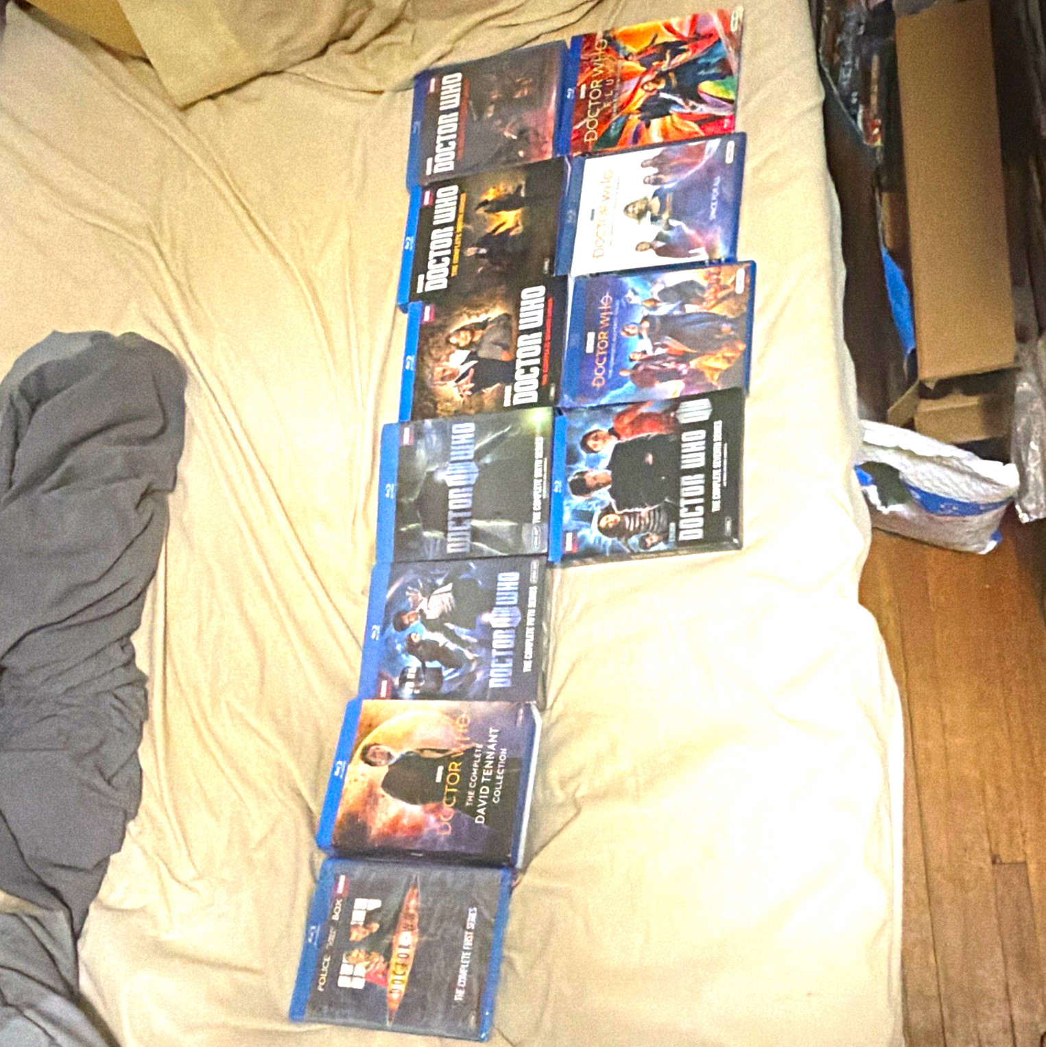 BBC Doctor Who Blu-ray Lot Series 1 & 5-13 + David Tennant Collection BBC Doctor Who Blu-ray Lot Series 1 & 5-13 + David Tennant Collection