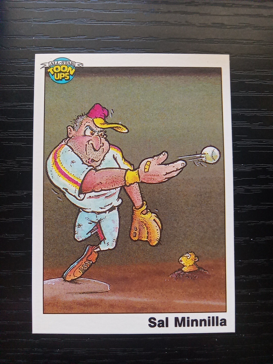 1991 All Star Toon Ups Baseball Series 1 Sal Minnilla Promotional Promo Free Shp 1991 All Star Toon Ups Baseball Series 1 Sal Minnilla Promotional Promo Free Shp