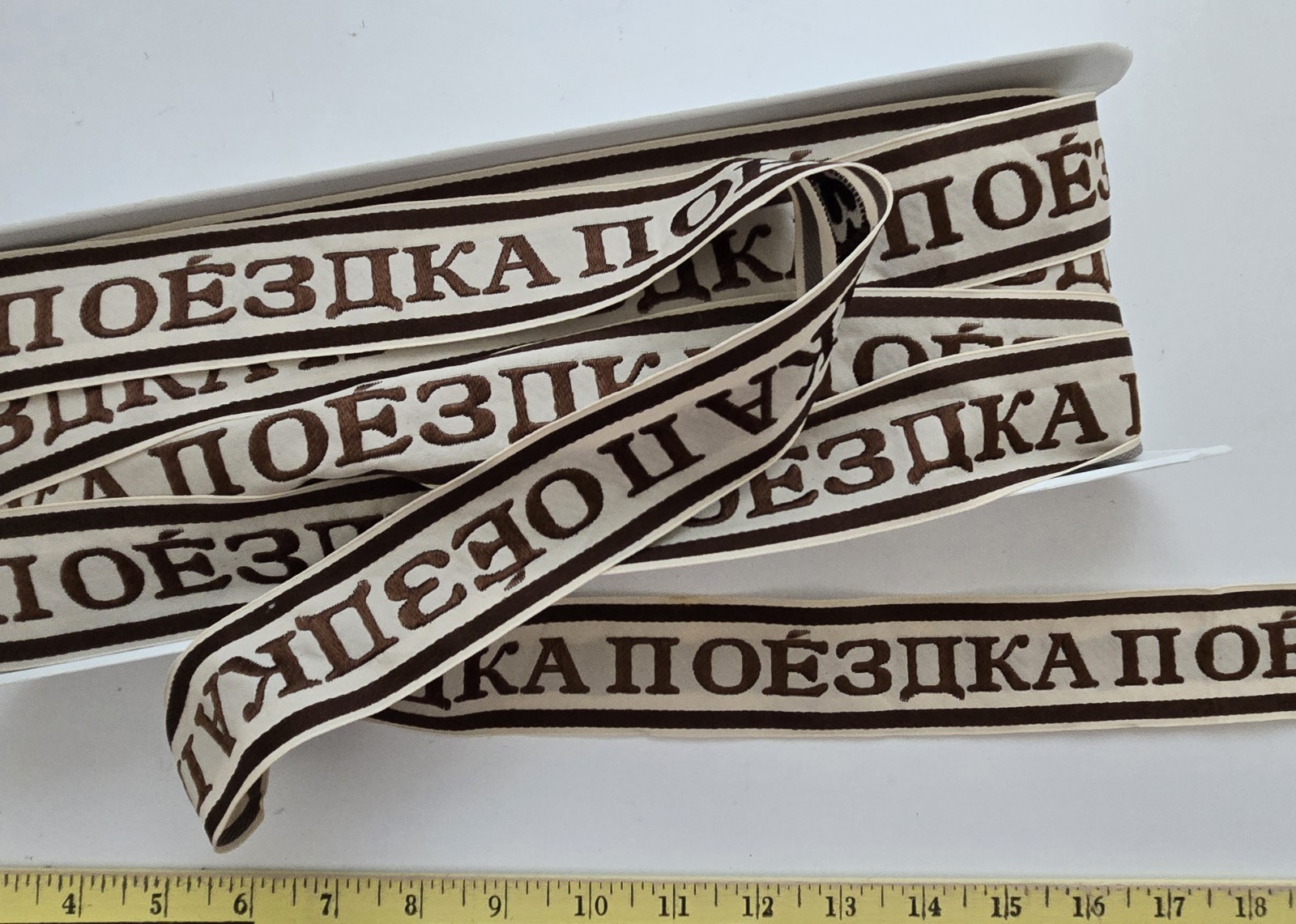 Soviet Russian Ribbon 20 Yds "Journey" Translation Castellano Robert Allen Soviet Russian Ribbon 20 Yds "Journey" Translation Castellano Robert Allen