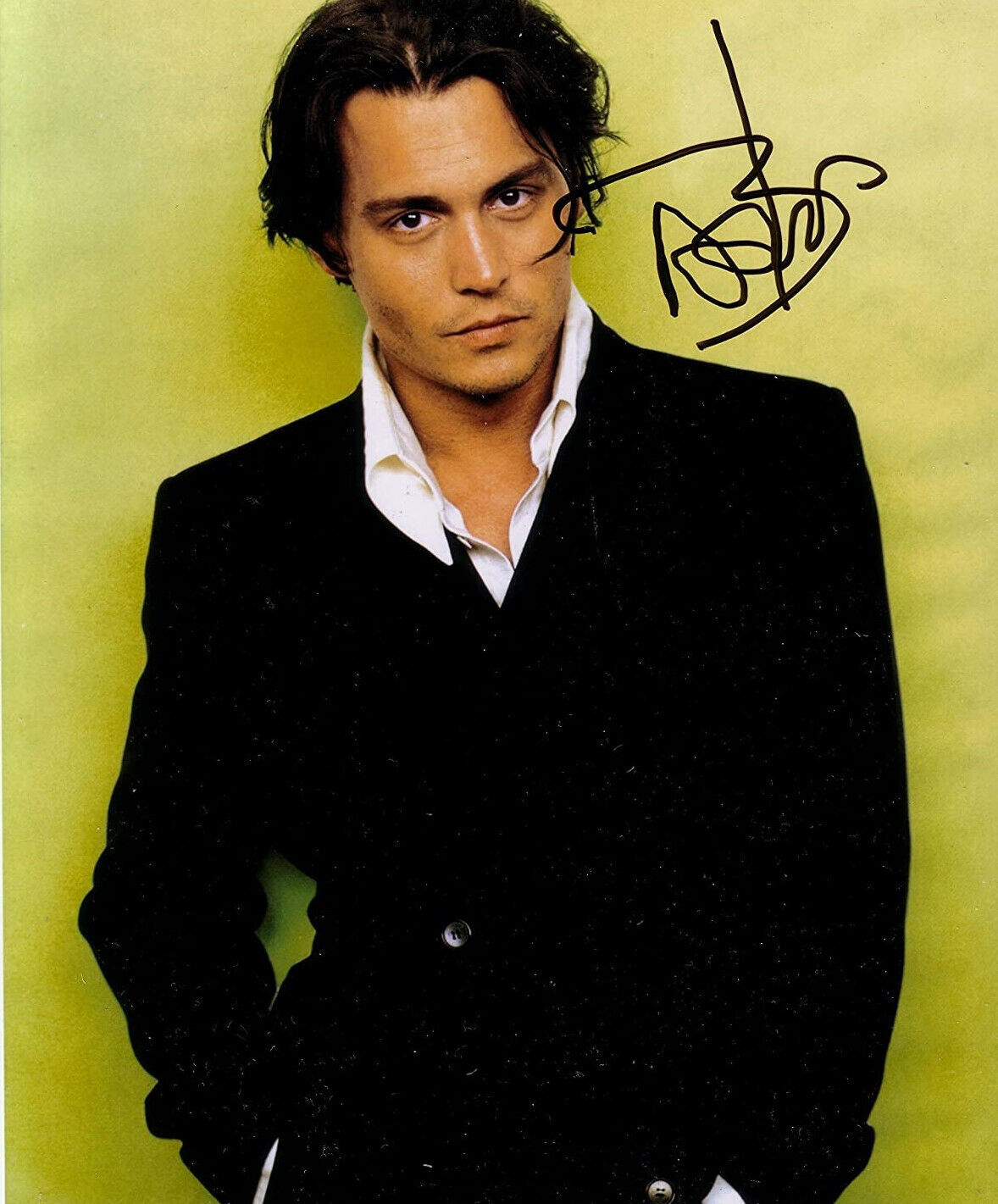 Johnny Depp signed 8.5x11 Signed Photo Reprint