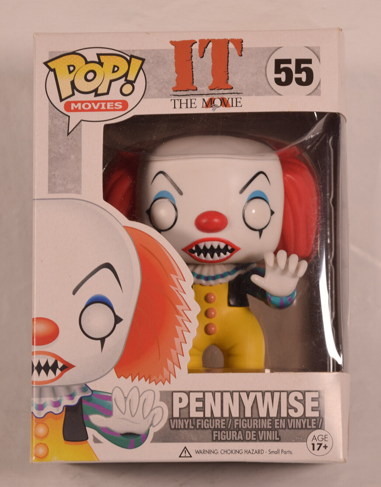 It Pennywise Pop Movies Vinyl Figure 55 NIB Stephen King Horror