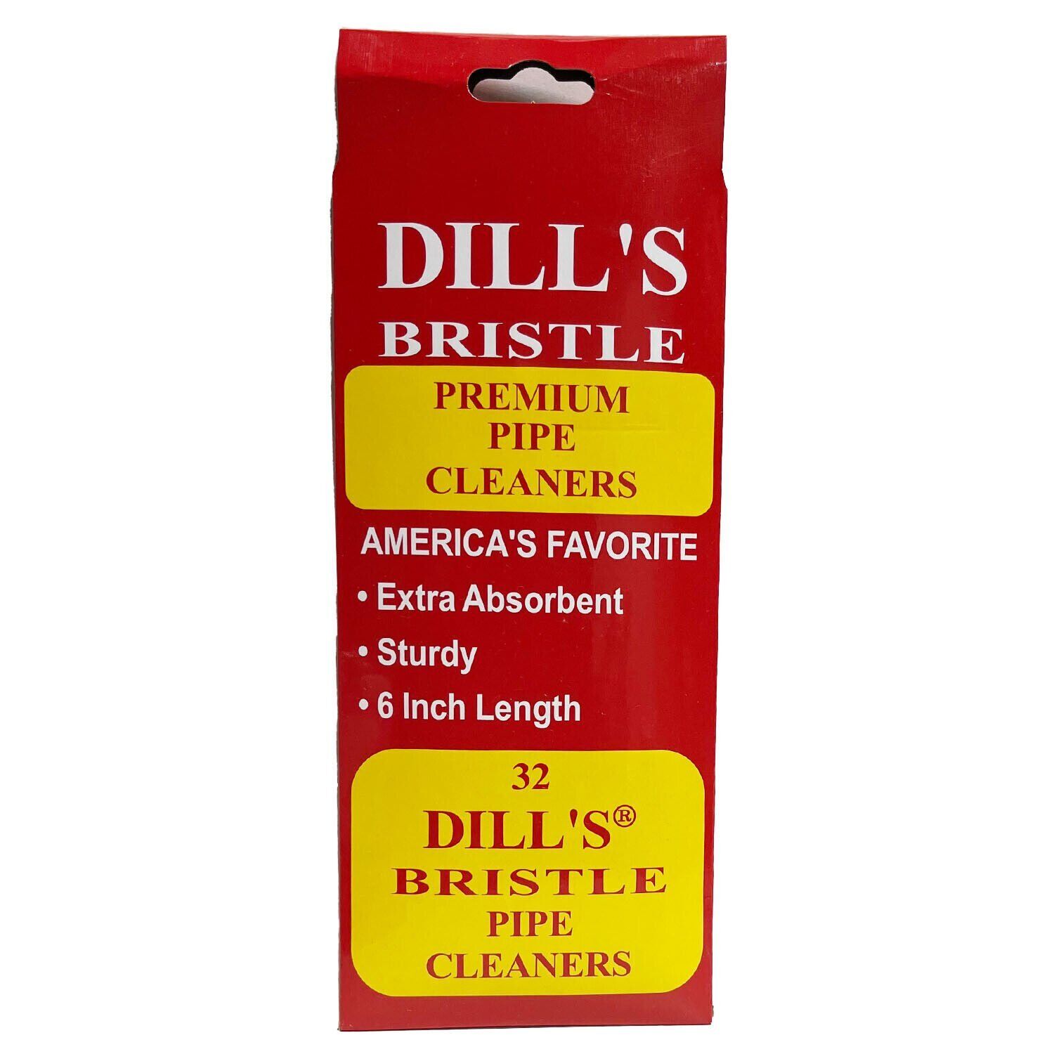 Dill's Bristle Premium Pipe Cleaners 32 Count