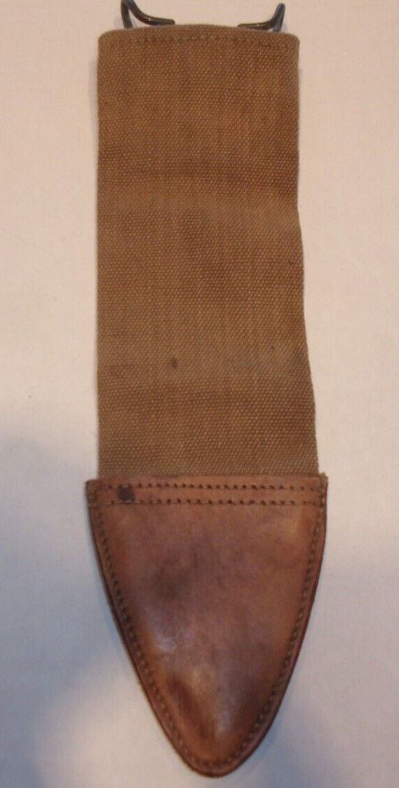 ORIGINAL MILITARY WWI BRAUER BROS DATED STAMPED 1918 BOLO SCABBARD SHEATH COVER ORIGINAL MILITARY WWI BRAUER BROS DATED STAMPED 1918 BOLO SCABBARD SHEATH COVER