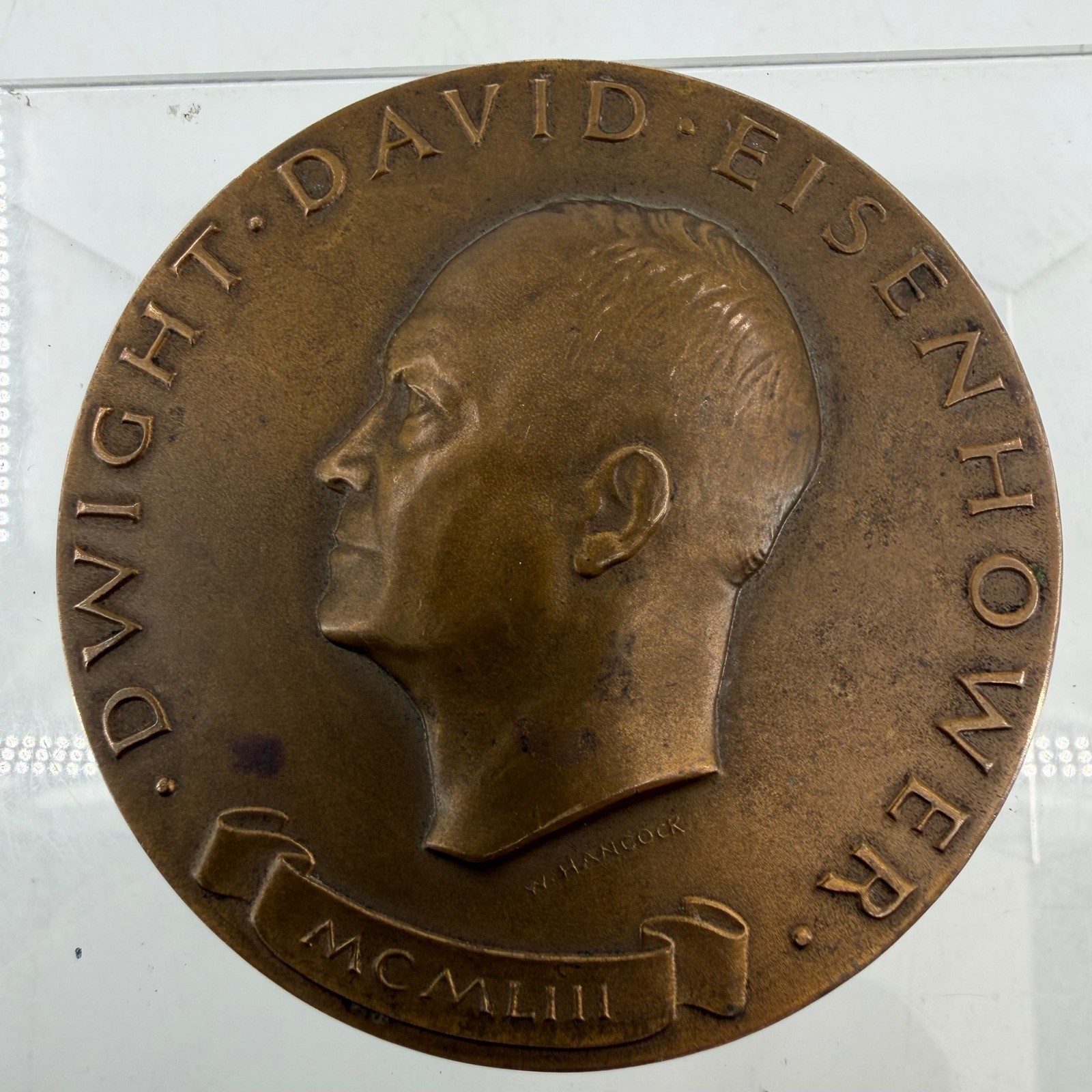 1953 Dwight D Eisenhower Presidential Inaugural Bronze Medal Medallic Art Co NY 1953 Dwight D Eisenhower Presidential Inaugural Bronze Medal Medallic Art Co NY