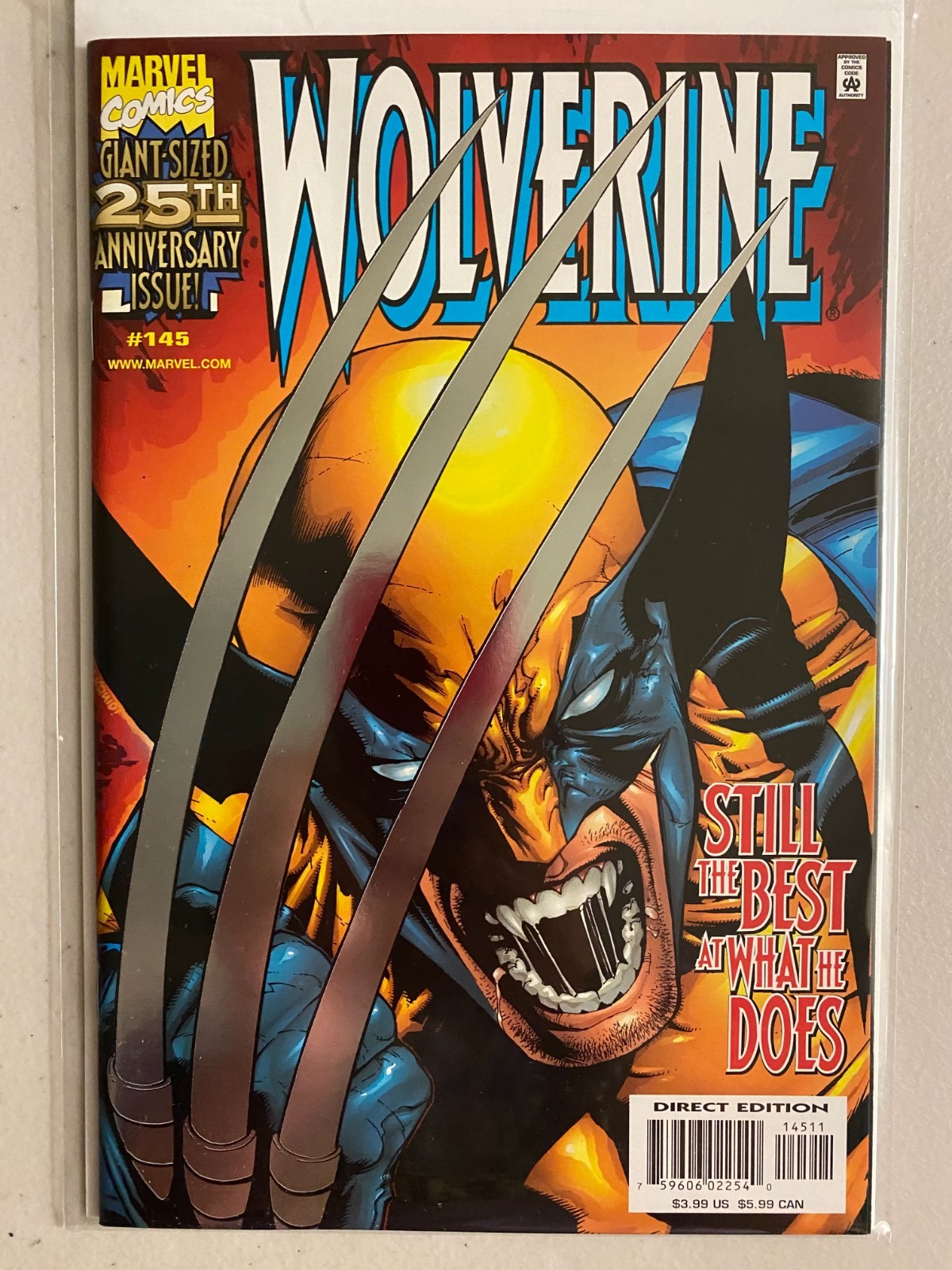 Wolverine #145 Marvel 1st Series (8.5 VF+) (1999) Wolverine #145 Marvel 1st Series (8.5 VF+) (1999)